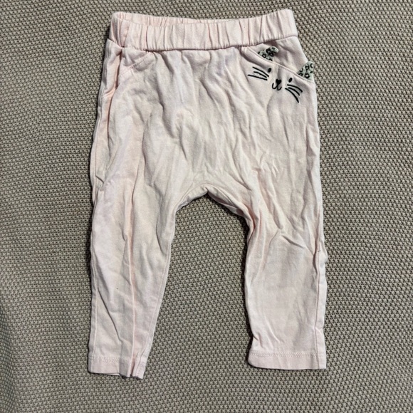 Carter's Gray and Pink Leopard Print One Piece Set - Picture 4 of 5